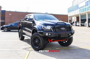 FORD RANGER RENEGADE V2 MATTE BLACK